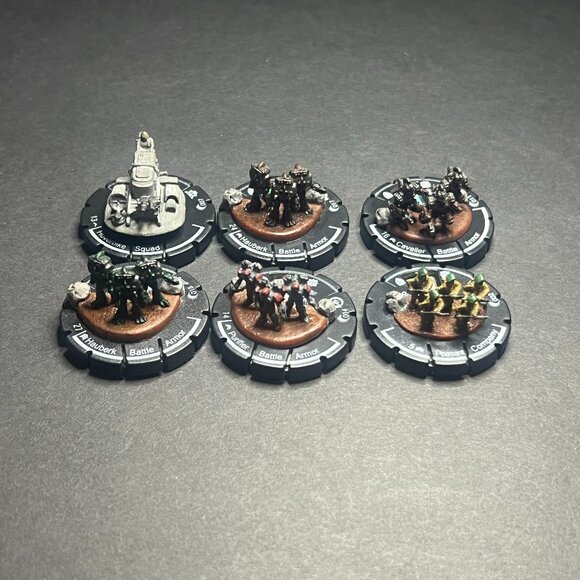 Vintage 2002 Lot of 9 Wizkids MechWarrior Spider, M.A.S.H., Shandra, Purifier.. - Picture 6 of 8